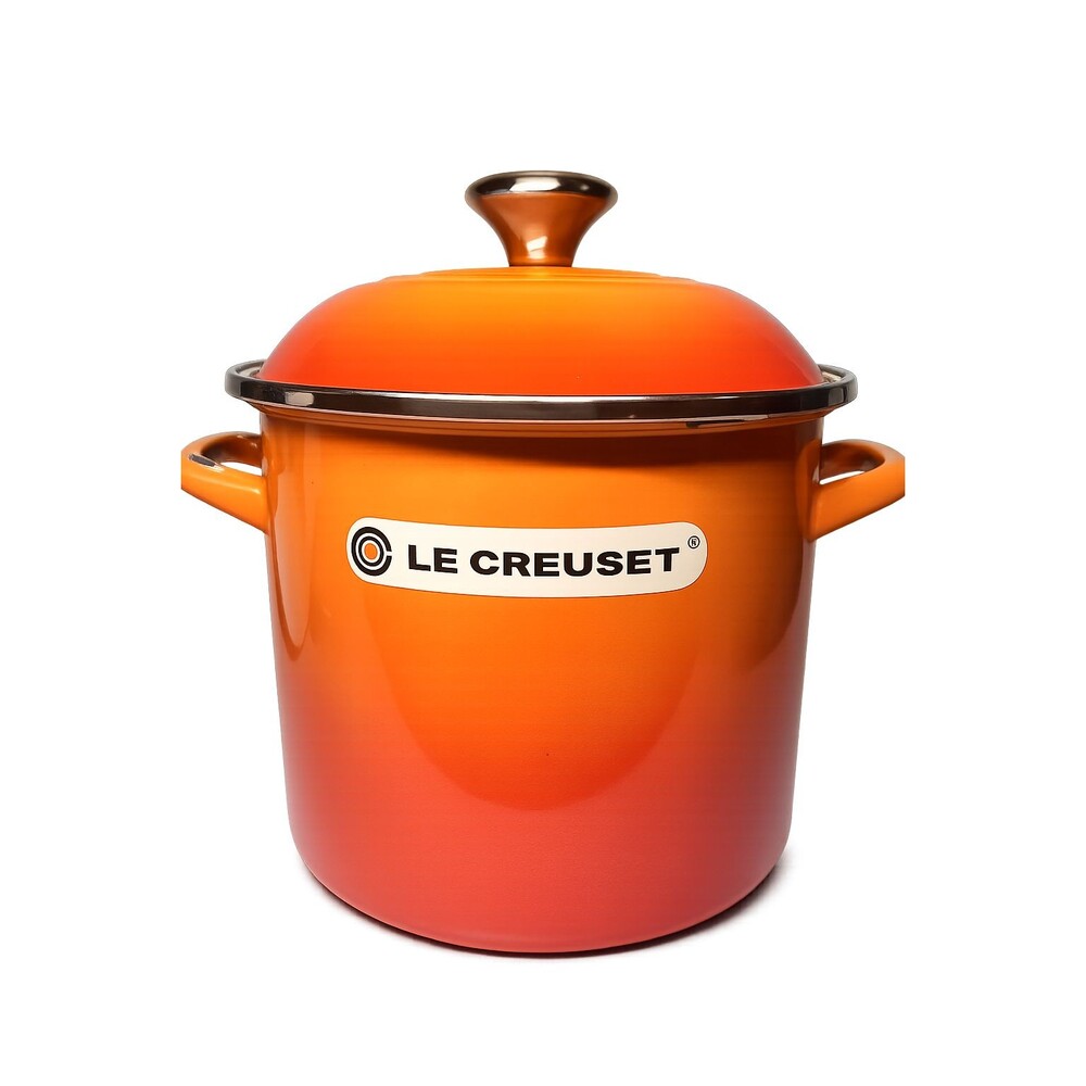 Le Creuset 6-Qt Enamel on Steel Stockpot Flame – Enamel Wear – Read